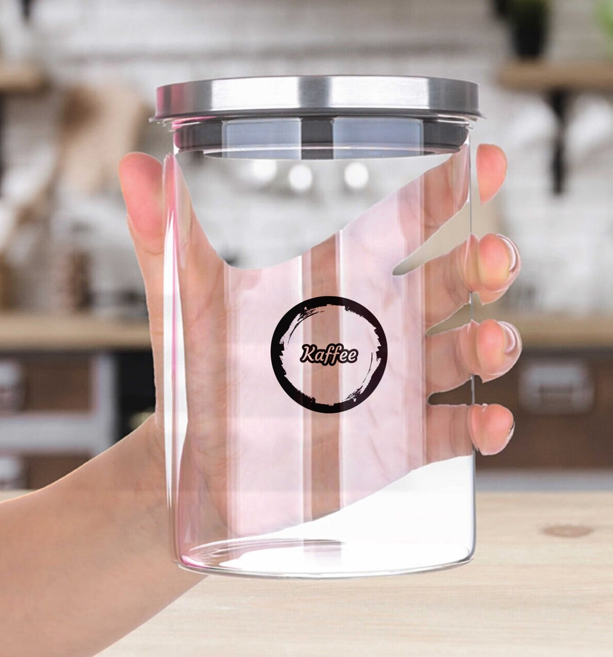 80 St.-Rund-Gemustert Transparent Schwarz