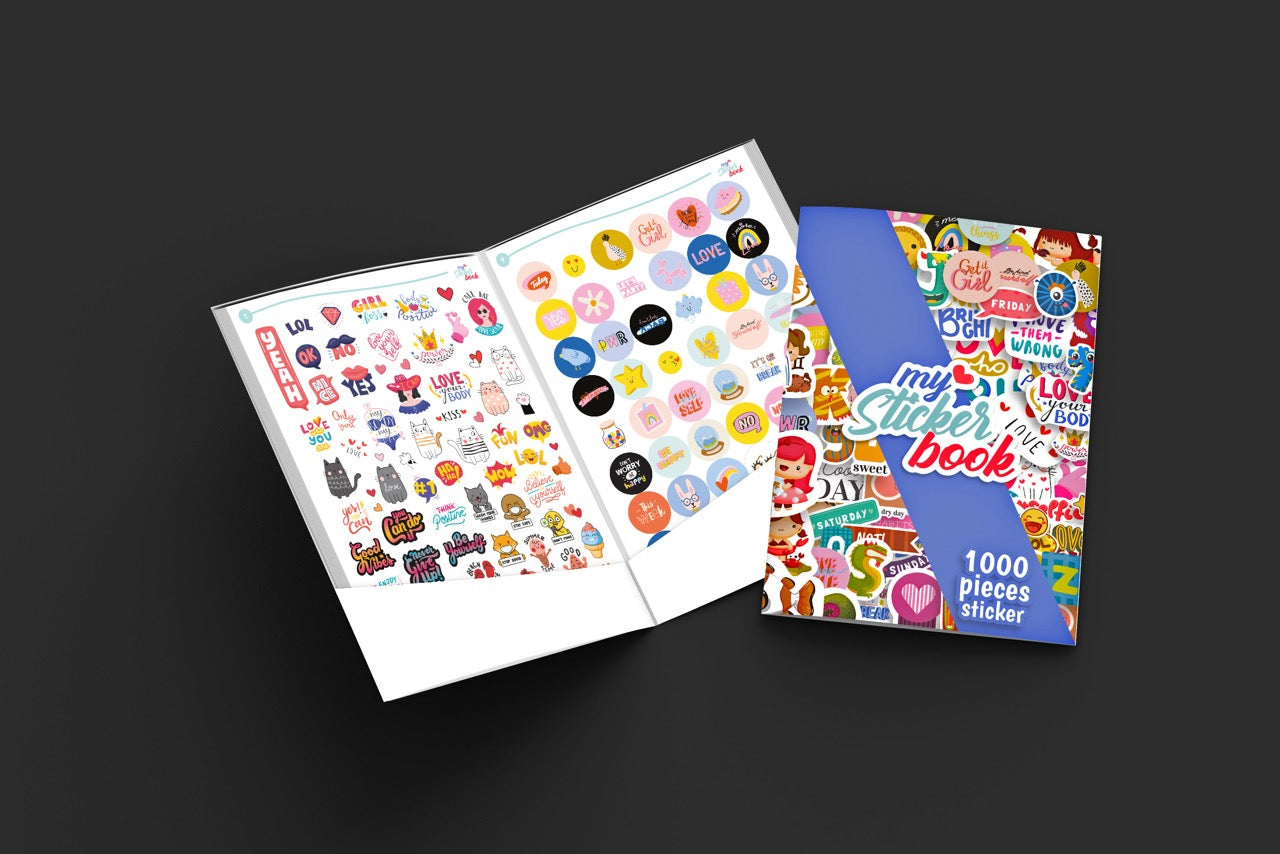Mega 3D Pack (56 Blatt Aufkleber)