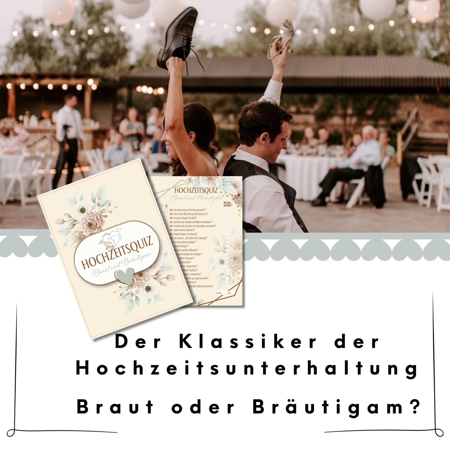 Hochzeitsquiz 50 Karte