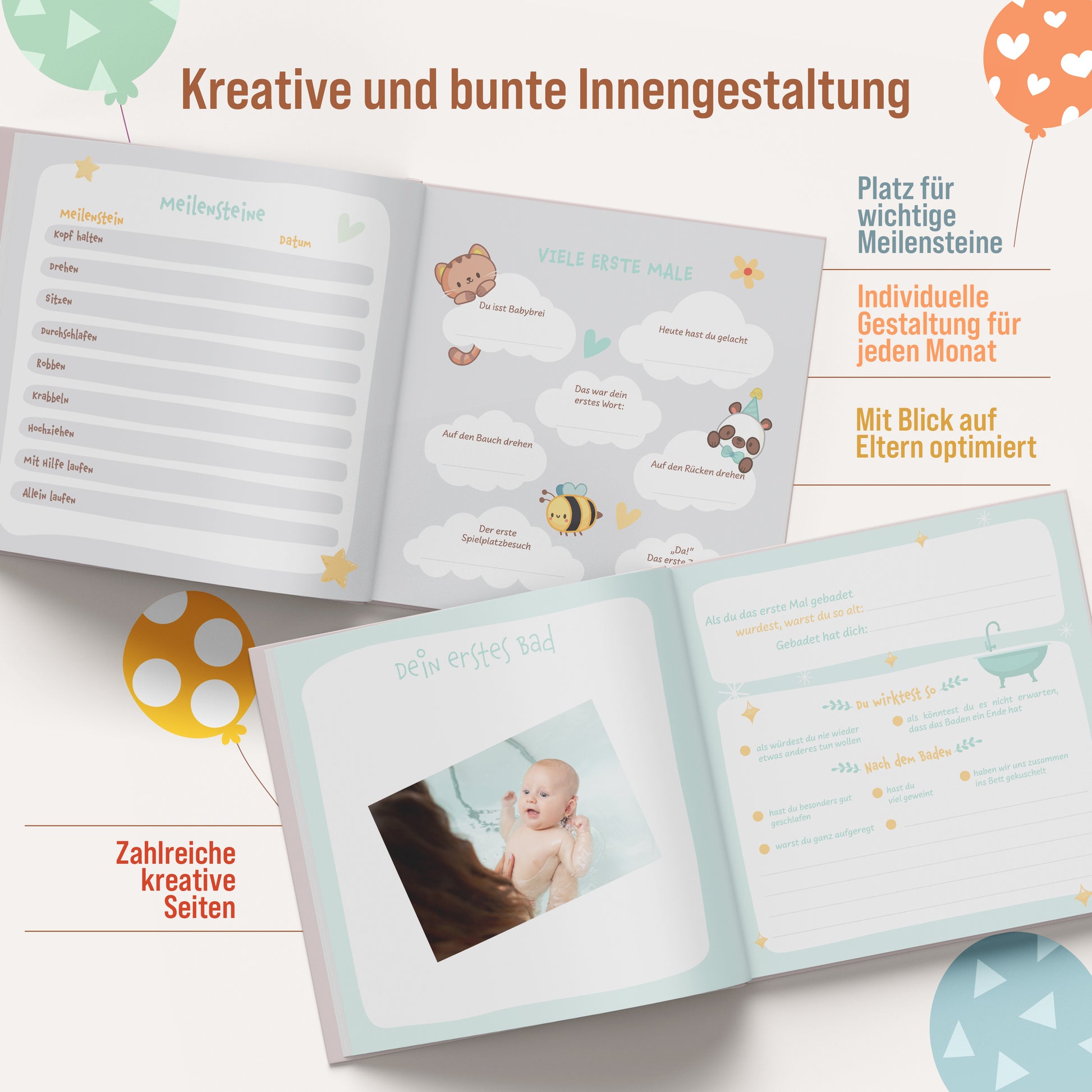 Baby Fotoalbum zum Selbstgestalten