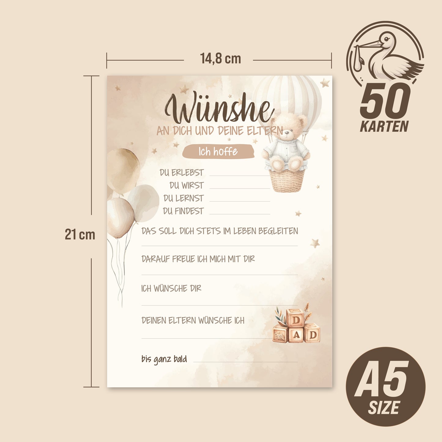 colortouch Gästebuch Babyparty mit Babyshower Spiele 50 Karten, 6 witzige Ratespiel Set für Babyparty zum Ausfüllen, Baby Shower Partyspiele Geschenk Junge & Mädchen, Fotoalbum zum selbstgestalten