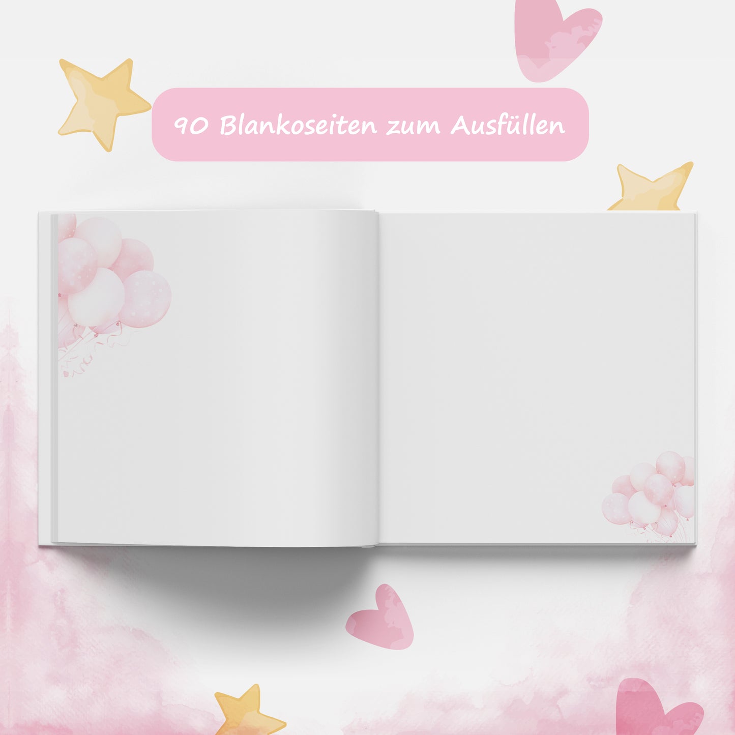 colortouch Gästebuch Babyparty mit Babyshower Spiele 50 Karten, 6 witzige Ratespiel Set für Babyparty zum Ausfüllen, Baby Shower Schwangerschaft Premium Geschenk für Junge & Mädchen, Gender Reveal