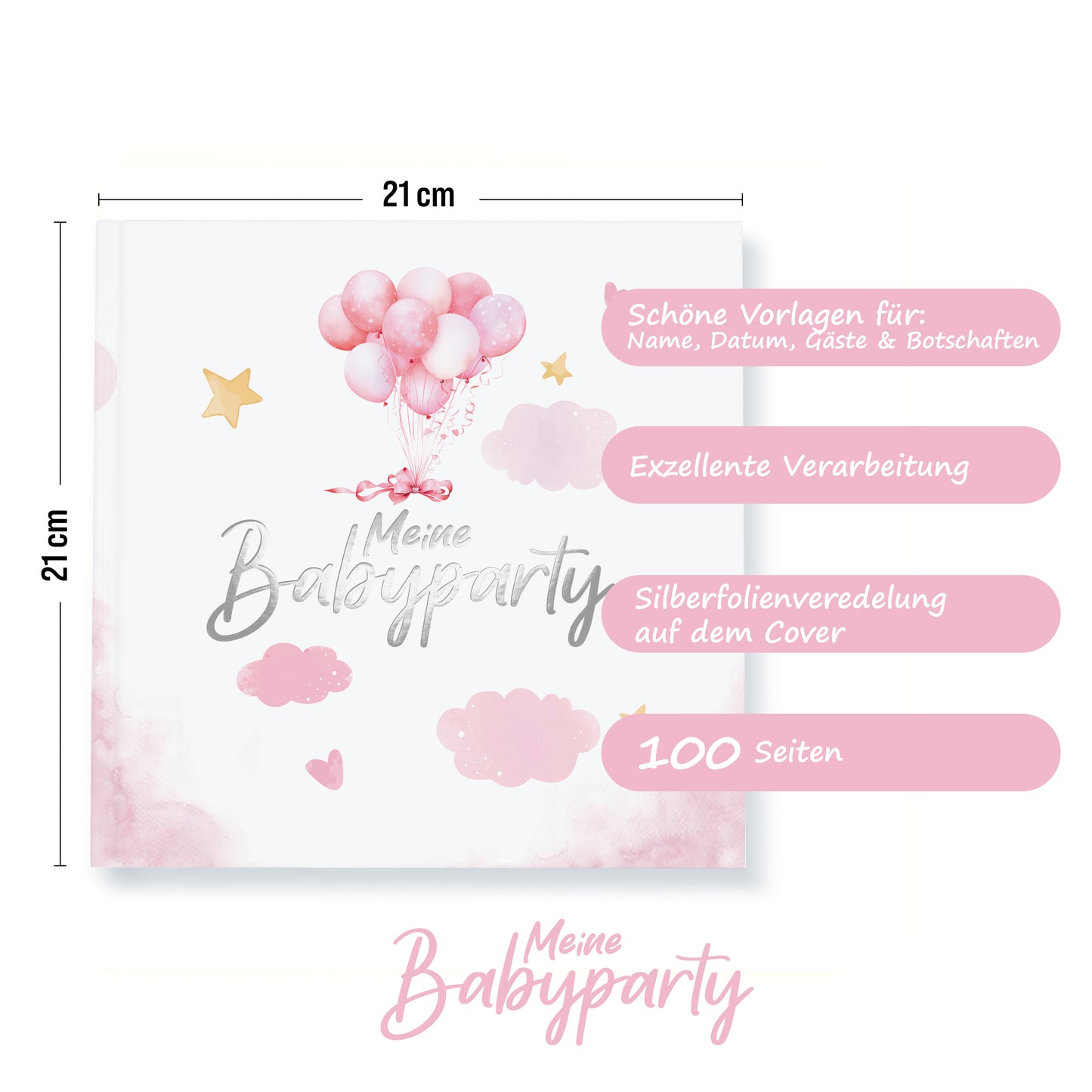 Junge und Mädchen Babyparty Deko