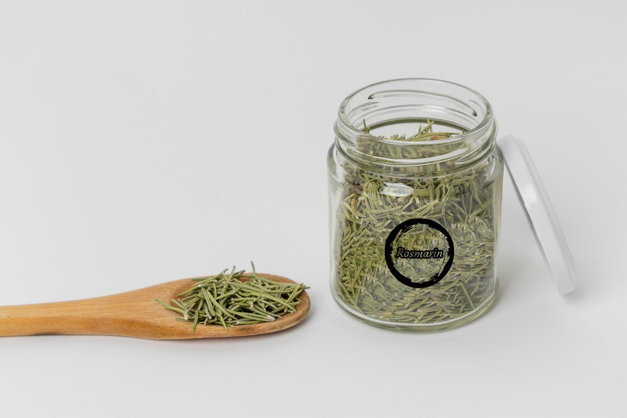 colortouch 140 pieces spice labels (German), black, waterproof