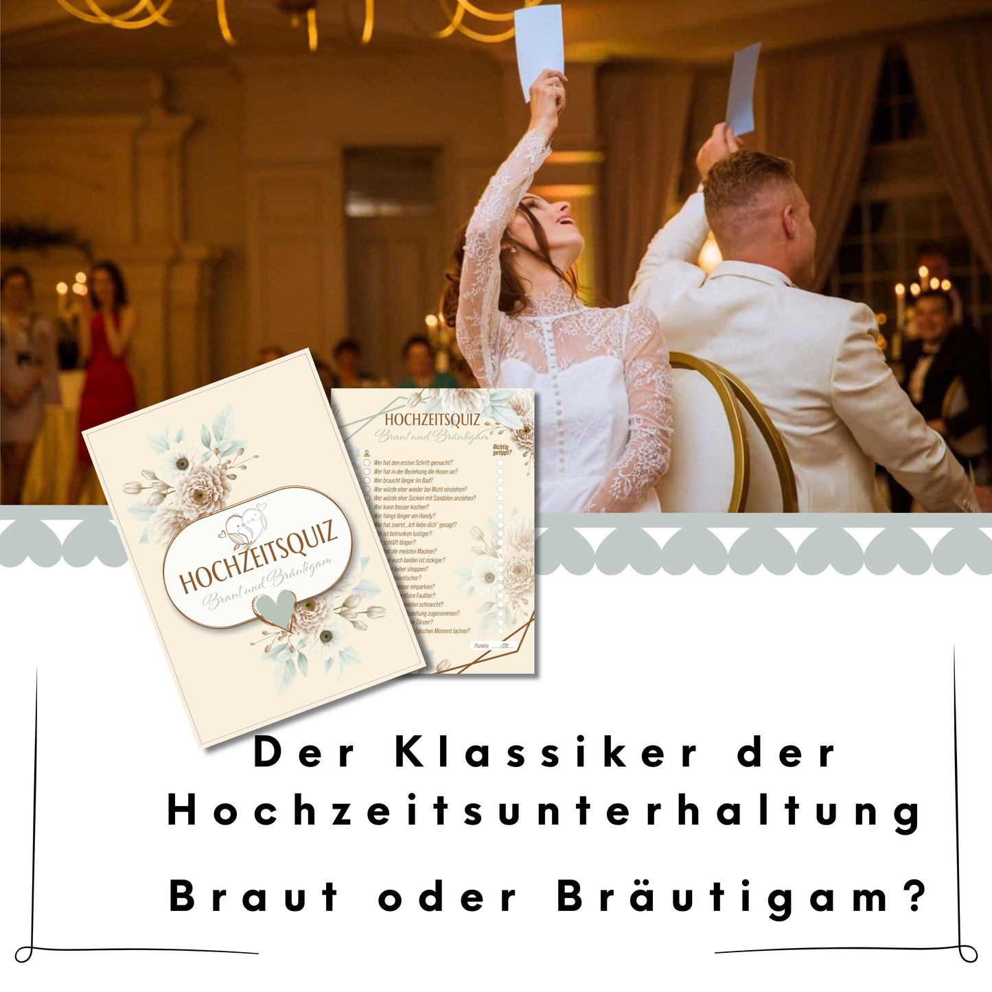 Hochzeitsquiz 50 Karte